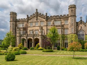 Apley Hall near Bridgnorth has been listed for sale. The castle-like manor has a guide price of £2.5 million. Picture: Rightmove/Savills. 