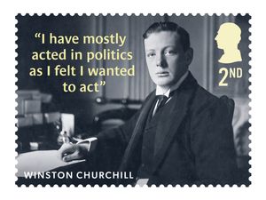 Supporting image for story: Royal Mail issues stamps to mark 150th anniversary of Churchill’s birth