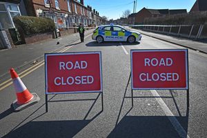 Walsall Police at the scene of a murder on Bloxwich Road/Norfolk Place where a 22-year-old was  stabbed.