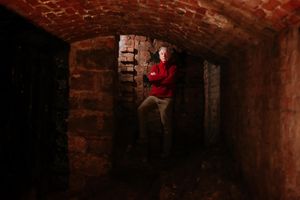 Alan Fox is calling on Shropshire Council to reverse its decision to fill the cellar, which lies adjacent to his home.