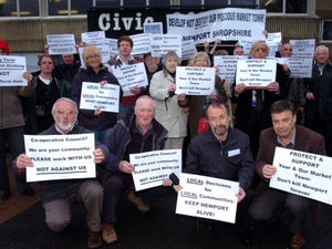 Supporting image for story: Boos from protesters as Sainsbury's Newport store wins backing