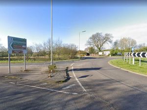 Supporting image for story: Motorcyclist seriously injured in A41 roundabout crash