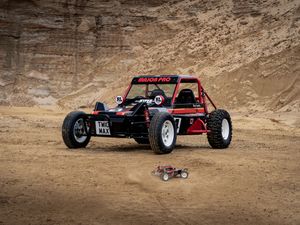 Supporting image for story: Tamiya’s iconic remote-controlled car inspires full-size version