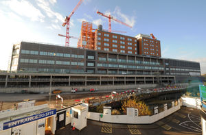 Work on the Midland Metropolitan Hospital site stalled in January 2018 