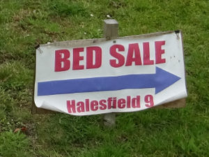 Supporting image for story: Telford bed company ordered to pay £1,700 after fly-posting sale signs