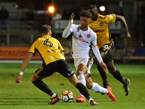 Supporting image for story: FA Cup: Newport County 2 Walsall 1 - Report and pictures