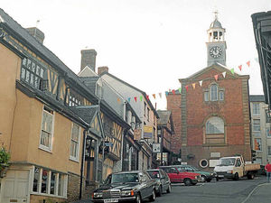 Supporting image for story: The chimes are not a-changing for Bishop's Castle clock