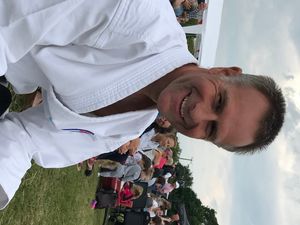 Supporting image for story: Man saved by hero bystander after heart stopped beating for 20 minutes at karate class