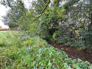 The Morlas Brook running along the south-eastern edge. Picture: Rightmove/Halls