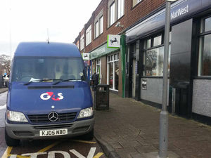 Supporting image for story: Security van targeted by robbers at Wolverhampton shops