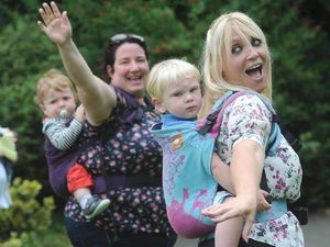 Supporting image for story: Sling Swing mums mark milestone with Bantock bop