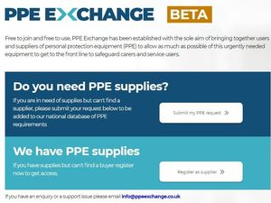 Supporting image for story: Shrewsbury software company launches free PPE exchange website 