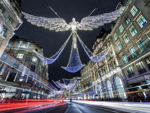 Supporting image for story: Quiz: Can you match the Regent Street Christmas decorations to the year?