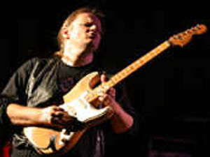 Supporting image for story: Bluesman Trout celebrates at the Robin