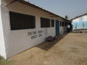 Supporting image for story: Shrewsbury helps Gambian nursery school feed their families 