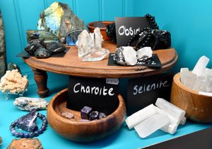 Crystals available at Wenlock Witch. Photo: Tim Thursfield 