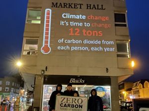 Supporting image for story: Eco-warriors light up Shrewsbury to push for personal responsibility in climate change fight