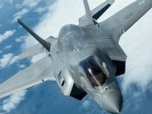 Supporting image for story: World's most expensive fighter on show