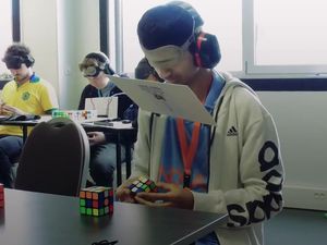 Supporting image for story: World Rubik’s Cube Championship heats up in Paris