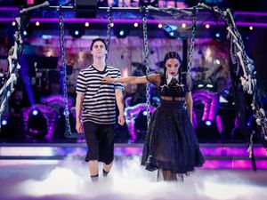 Supporting image for story: Sarah Hadland and Jamie Borthwick top Strictly scoreboard in Halloween week
