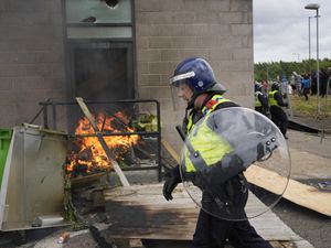 Supporting image for story: Equal longest summer riots sentence for man who stoked fire outside hotel