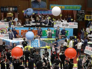 Supporting image for story: Taiwan’s legislature passes changes seen as favouring China