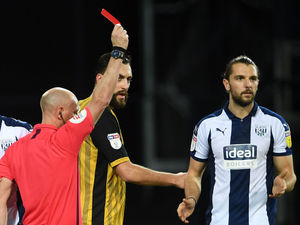 Supporting image for story: West Brom will appeal Jay Rodriguez's red card
