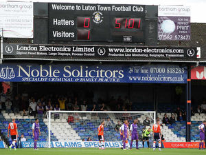Supporting image for story: Luton 0 AFC Telford 1 - in pictures