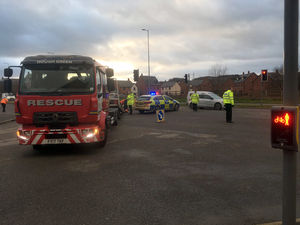 Supporting image for story: Warning to avoid Telford crossroads after crash