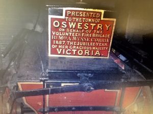 Supporting image for story: Oswestry Victorian fire pump in need of new home