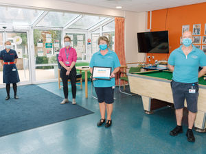 Supporting image for story: Loyal therapy support worker crowned Shropshire hospital's health hero