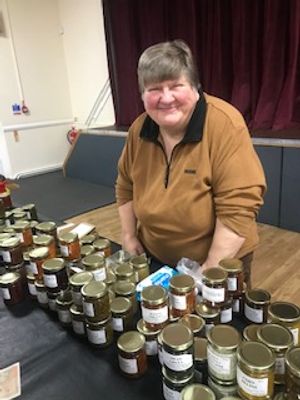 Melanie and her pickles and jams