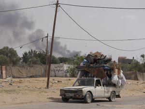 Supporting image for story: Israeli military says it has seized strategic corridor along Gaza-Egypt border