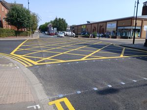 The junction of Union Street, New Street and Orchard Street has received improvements.