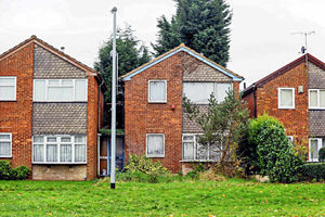After – the ivy has now been completely removed and the house tidied up ready for Christmas