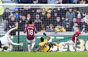 Arias tucks away the first goal