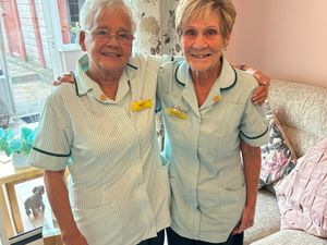 Supporting image for story: 'We're 78 and still working hard at Walsall Manor Hospital with no plans to retire – it’s like a family'
