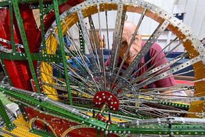 Supporting image for story: Meccano models in Ironbridge exhibition
