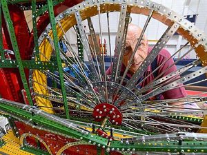 Supporting image for story: Meccano models in Ironbridge exhibition