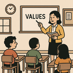 Teaching Values to School children