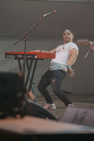 Bands performed throughout the event. Picture: Bright G