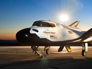 Supporting image for story: Dream Chaser is a step closer to space station missions after a successful free flight test