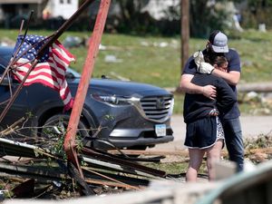 Supporting image for story: Five dead and dozens injured in tornadoes that tore through Iowa, say officials