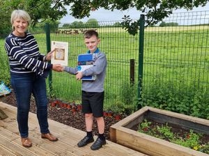 Supporting image for story: A gifted young artist wins Queen's art competition 