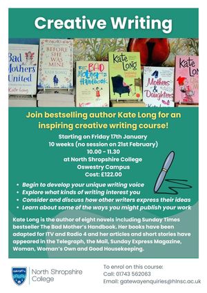 Supporting image for story: Gateway welcomes international author to Shrewsbury