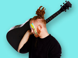 Supporting image for story: The man built by robots and caught by a dream: Newton Faulkner talks ahead of Birmingham show