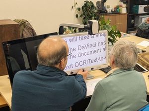 Supporting image for story: New equipment rehoming service brings practical sight loss support across Shropshire