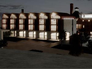 Supporting image for story: Major construction centre at University of Wolverhampton's Springfield Campus backed