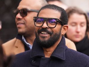 Noel Clarke arrives at the Royal Courts of Justice (PA)