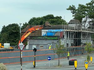 Supporting image for story: Demolition work on Smethwick pub left unsafe by 'third party works' begins